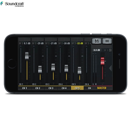 Mixer Soundcraft Ui16 5